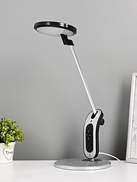 Лампа настольная LED BL1012, 8Вт, 3000-6000K, 28х19х47 см, цвет серебро