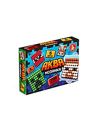 Аквамозаика «Пиксельный мир», 4 фигурки