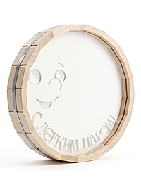 Зеркало бочонок "С легким паром" d-39 см