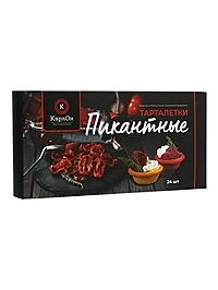 Тарталетки КарлОн Пикантные 50гр.; 24 шт.