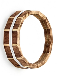 Зеркало "Бочонок Добрыня" d-26 см