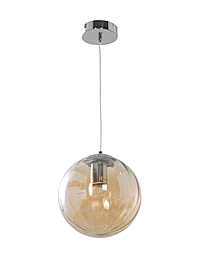 Светильник подвесной GLD-23229-D200-8С+BL, 1хE27, 60Вт, d20, цвет бронзовый