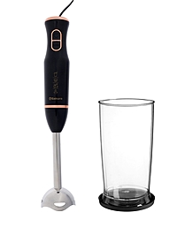 Блендер Sakura SA-6263MBK, погружной, 600Вт, 2 скорости, стакан 0.6л, черный