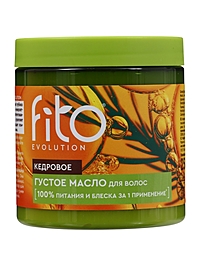 Масло для волос кедровое серии Fito Evolution, густое масло, 250 мл