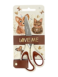 Ножницы детские LOVE ME, эргономичные ручки, 14.2 см