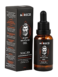 Масло для бороды и усов Mireco стекло, 30 мл