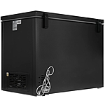 Морозильный ларь WILLMARK CF-380ВS BlackStone черный