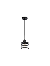 Светильник подвесной TR8068, 1хE27, 40Вт, d12 h95 см, чёрный