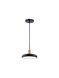 Светильник подвесной LED FL4839, 3000-6000К, 24Вт, d20 h80 см, без ПДУ, белый