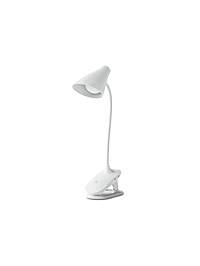 Лампа настольная DE705, LED, 4Вт, 3000-6000К, USB, АКБ, 13х7х39 см, белый