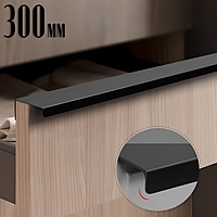 Ручка CAPPIO RT001BL, L=300 мм, м/о 256 мм, цвет черный, 4 шт.