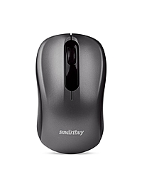 Мышь Smartbuy ONE 378, беспроводная, 3 кнопки, 1600 dpi, USB, 1хАА, серая