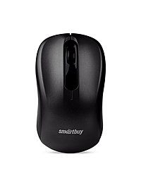 Мышь Smartbuy ONE 378, беспроводная, 3 кнопки, 1600 dpi, USB, 1хАА, черная
