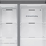 Холодильник Samsung RS70F65QETEO инвертор серебристый
