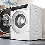 Стиральная машина Bosch WNC254A0ME с сушкой белый панель управления на английском языке