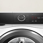 Стиральная машина Bosch WNC254A0ME с сушкой белый панель управления на английском языке