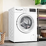 Стиральная машина Bosch WNA144VLSN с сушкой инвертор белый панель управления на шведском языке