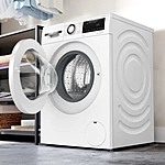 Стиральная машина Bosch WNA134L0SN с сушкой инвертор белый панель управления на шведском языке