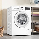 Стиральная машина Bosch WNA134L0SN с сушкой инвертор белый панель управления на шведском языке