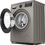 Стиральная машина Bosch WLS2846SME узкая инвертор серебристый панель управления на английском языке
