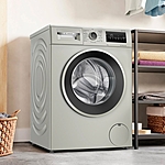 Стиральная машина Bosch WAN2821XME серебристый панель управления на английском языке