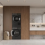 Стиральная машина ASKO W7096XG графитовый черный