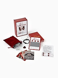 Игра для пар «The Lovers», 50 карт, гирлянда, парные браслеты, 16+