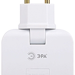 Разветвитель ЭРА SPF-3-FL на 3 розетки поворотный 10А