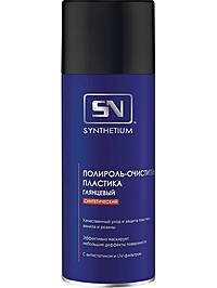 Полироль-очиститель пластика SYNTHETIUM глянцевый 520 мл