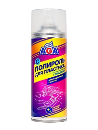 Полироль пластика AGA глянцевый новая машина 520 мл AGA453C