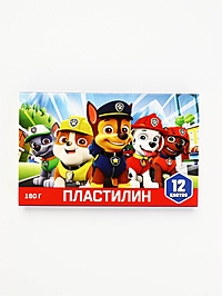 Пластилин 12 цветов, 180 г, Щенки «Щенки»