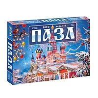 Пазл "Новогодняя площадь", 500 деталей