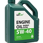 Масло моторное LivCar Energy Ultra 5W-40 SP/CF 4 л синт.