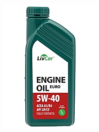 Масло моторное LivCar Euro 5W-40 A3/B4 SP/CF 1 л синт.
