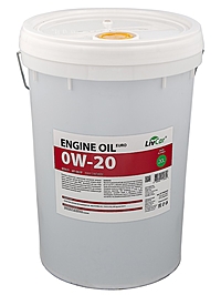 Масло моторное LivCar Euro 0W-20 C5 SN/CF 20 л синт.