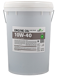 Масло моторное LivCar Euro Truck 10W-40 E9/E7 CK-4 20 л синт.