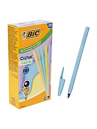 Ручка шариковая BIC Cristal Пастель, синяя, 1,0мм 302550
