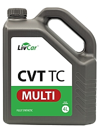 Масло трансмиссионное LivCar Multi CVT TC 4 л синт.