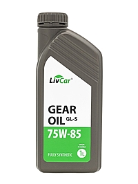 Масло трансмиссионное LivCar GL-5 75W-85 1 л синт.