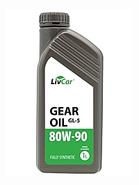 Масло трансмиссионное LivCar GL-5 80W-90 1 л синт.