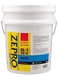 Масло моторное Zepro Diesel 5W-30 DL-1 20 л п/синт.