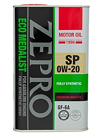 Масло моторное Zepro Eco Medalist 0W-20 SP GF-6A 1 л синт.