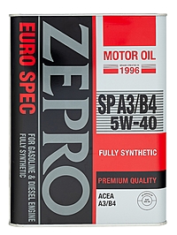 Масло моторное Zepro Euro Spec 5W-40 SP A3/B4 4 л синт.