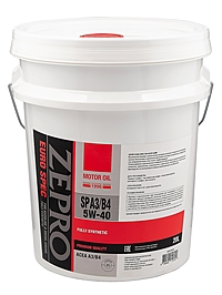 Масло моторное Zepro Euro Spec 5W-40 SP A3/B4 20 л синт.