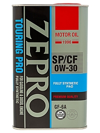 Масло моторное Zepro Touring Pro 0W-30 SP/CF GF-6A 1 л синт.