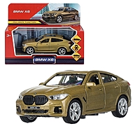 Машина металлическая «BMW X6» 12 см, бежевый