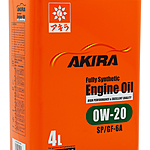 Масло моторное Akira 0W-20 SP/GF-6A 4 л синт.