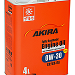 Масло моторное Akira 0W-30 SP/GF-6A 4 л синт.
