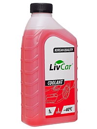 Антифриз LivCar Coolant -40°С 1 л красный