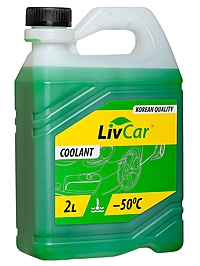 Антифриз LivCar Coolant -50°С 2 л зеленый